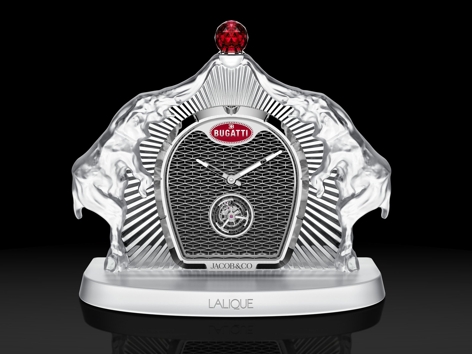 Bugatti Calandre clock